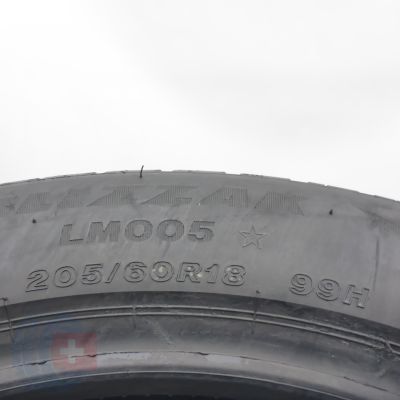 6. Opony 205/60 R18 2x BRIDGESTONE 99H Blizzak LM005 BMW  Zimowe 2024 7,8mm