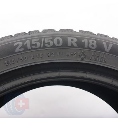 6. Opony 215/50 R18 2x SEMPERIT 92V Speed-Grip 5 Zimowe 2024 7,8mm