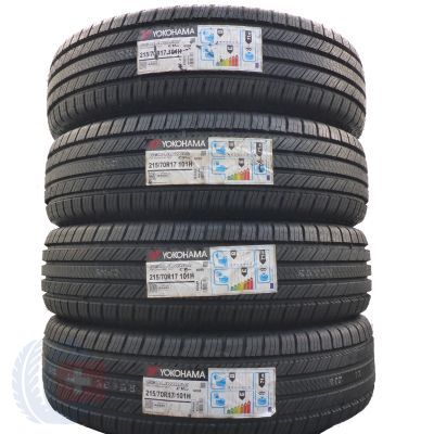 Opony 215/70 R17 4x YOKOHAMA 101H Geolandar CV Letnie M+S 2021 Jak Nowe Nieużywane