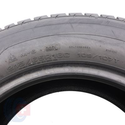 5. Opony 215/65 R16C 4x SAVA 109/107T eskimo LT Zimowe 2021, 2022 8,2mm