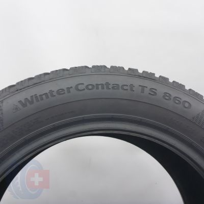 6. Opony 205/55 R16 2x CONTINENTAL 91H WinterContact Ts860 Zimowe 2020 7,2-7,5mm