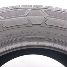 6. Opony 215/65 R16C 2x CONTINENTAL 109/107R VanContact Winter Zimowe 2020/21 9-9,2mm