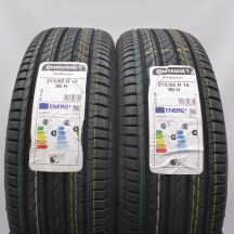 4. Opony 215/65 R16 4x CONTINENTAL 98H UltraContact Letnie 2023 Nieużywane 