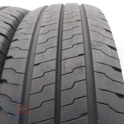 3. Opony 205/75 R16C 2x CONTINENTAL 116/114R VanContact Eco Letnie 2022 7,2mm