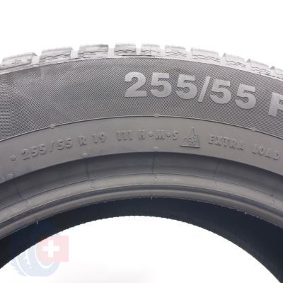 6. Opony 255/55 R19 2x CONTINENTAL 111H XL AO ContiWinterContact TS830P Zimowe 2024 7,8-8mm