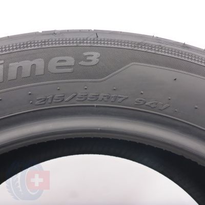6. Opony 215/55 R17 2x HANKOOK 94V Ventus Prime 3 SEAL Letnie 2024 7mm