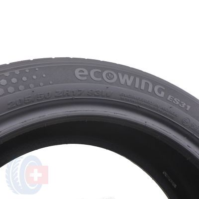 5. 2 x KUMHO 205/50 ZR17 93W XL EcoWing ES31 Lato 2022 7,5mm