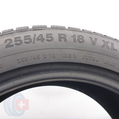 5. Opona 255/45 R18 1x CONTINENTAL 103V XL WinterContact TS 850 P Zimowa 2021 6,8mm 