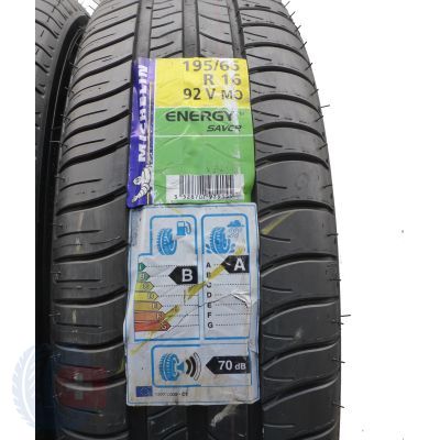 2. Opony 195/65 R16 2x MICHELIN 92V Energy Saver MO Letnie 2016 Nieużywane 