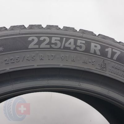6. Opony 225/45 R17 4x SEMPERIT 91H Speed-Grip 5 Zimowe 2024 7,8-7mmmm