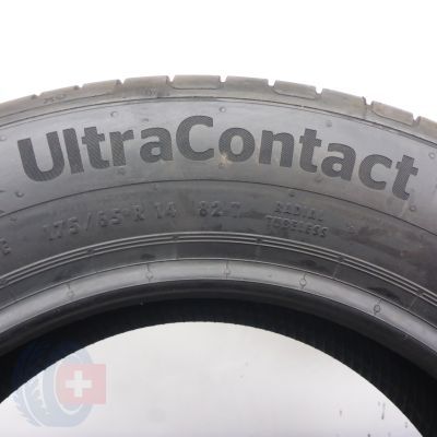 4. Opony 175/65 R14 2x CONTINENTAL 82T UltraContact Letnie 2024