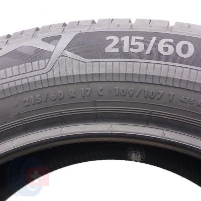 5. 4 x CONTINENTAL 215/60 R17C 109/107T VanContact Eco Lato 2020 Jak Nowe Nieużywane