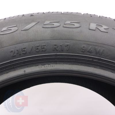 5. Opony 215/55 R17 4x PIRELLI 94W Cinturato P7 Seal Letnie 2015 7,8mm