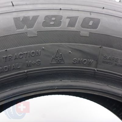 7. Opony 225/65 R16C 4x BRIDGESTONE 112/110R  Blizzak W810 Zimowe 2018/19/20 10,8-10mm