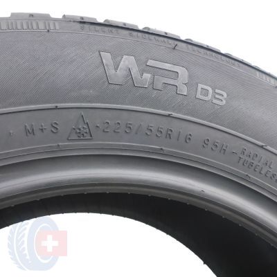 5. 2 x NOKIAN 225/55 R16 95H WR D3 Zima 2018 Jak Nowe
