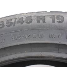 5. Opony 285/45 R19 2x CONTINENTAL 111V XL WinterContact TS850P Zimowe 2022 Nieużywane 