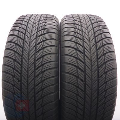 Opony 225/60 R18 2x BRIDGESTONE 104H XL Blizzak Lm001 BMW Zimowe 2023 7,5mm