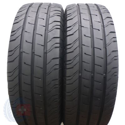 4. 4 x CONTINENTAL 205/65 R16C 107/105T ContiVanContact 200 Lato 2016/18 7 ; 8mm Jak Nowe