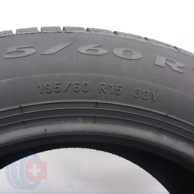 4. Opony 195/60 R15 2x PIRELLI 88V Cinturato P1 Letnie 2023 7,5mm
