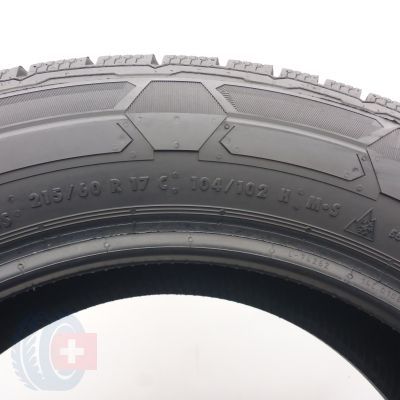 7. Opony 215/60 R17C 2x CONTINENTAL 104/102H VanContact Winter Zimowe 2025 8,2mm