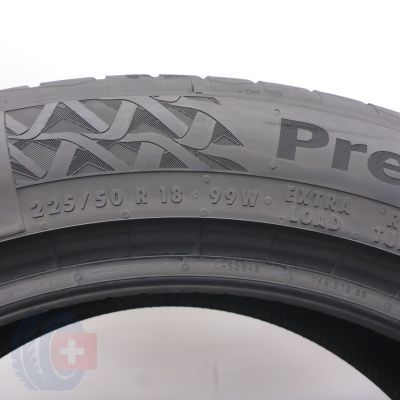 6. Opony 225/50 R18 2x CONTINENTAL 99W XL PremiumContact 7 Letnie 2025 6,8mm