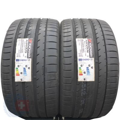 Opony 295/35 R19 2x YOKOHAMA 104Y XL Advan Sport S105S Letnie 2020 Jak Nowe Nieużywane