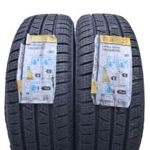 Opony 195/60 R16C 2x PIRELLI 99/97T Carrier Winter Zimowe 2017 Nieużywane 