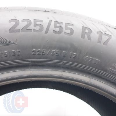 8. Opony 225/55 R17 2x CONTINENTAL 97W PremiumContact 6 RFT BMW Letnie 2025 6mm