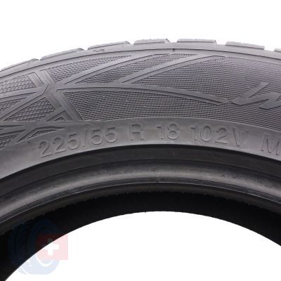 5. Opony 225/55 R18 4x VREDESTEIN 102V XL Wintrac PRO Zimowe 2019, 2022 6-6,8mm