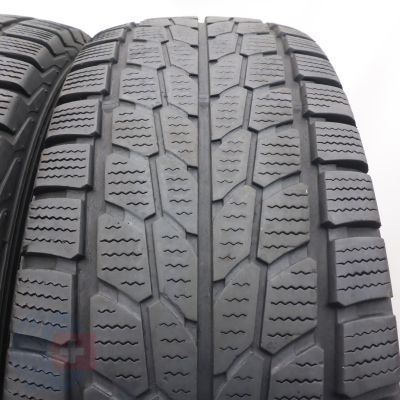 2. Opony 205/70 R15C 2x FALKEN 106/104R Eurowinter HS437 Zimowe 2014 7 i 6,8mm