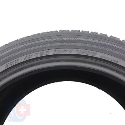 5. Opony 255/45 R20 4x YOKOHAMA 105V XL BluEarth Winter V906 Zimowe 2022 Jak Nowe 6,7-7mm