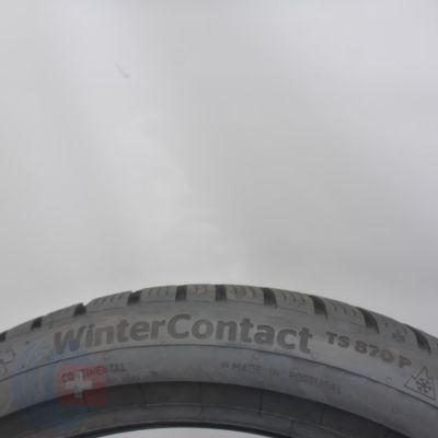 7. Opony 215/40 R18 4x CONTINETAL 89V XL WinterContact TS 870 P Zimowe 2022 Nieużywane 