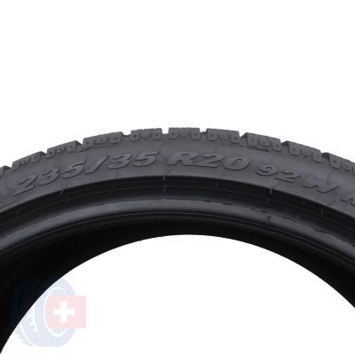 5. 2 x PIRELLI 235/35 R20 92W Sottozero Winter 270 Serie II Zima 7mm 2017 Jak Nowe