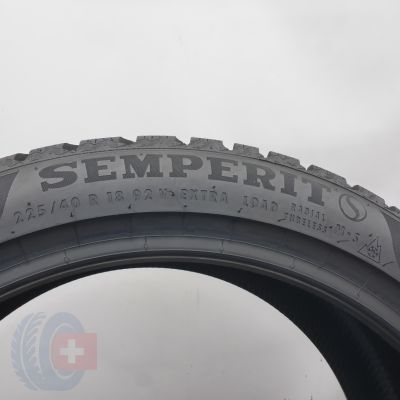 5. Opony 225/40 R18 4x SEMPERIT 92V XL Speed-Grip 5 Zimowe 2024/25 8,5-7,5mm Jak Nowe