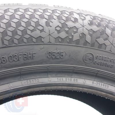 10. Opony 225/55 R17 4x Continental 101V XL WinterContact Ts 870 P Zimowe 2025 8,5-7,8mm