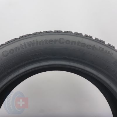 3. Opona 195/55 R16 1x CONTINENTAL 87H ContiWinterContact TS 850 Zimowa 2015 8mm