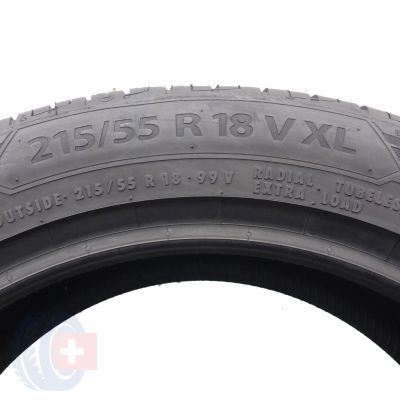 5. Opony 215/55 R18 2x BARUM 99V XL Bravuris 5HM Letnie 2020 Jak Nowe Nieużywane