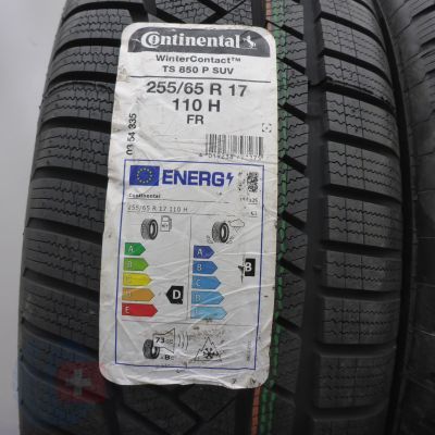 2. Opony 255/65 R17 2x CONTINENTAL 110H WinterContact Ts850 P SUV Zimowe 2020