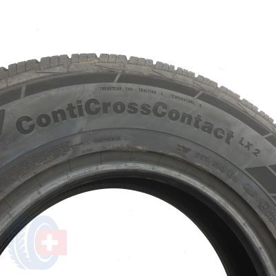 4. 1 x CONTINENTAL 225/75 R15 102T ContiCrossContact LX 2 M+S Lato 2016