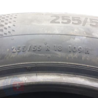 10. Opony 255/55 R18 4x CONTINENTAL 109H XL WinterContact Ts860S RunFlat Zimowe 2022 Nieużywane