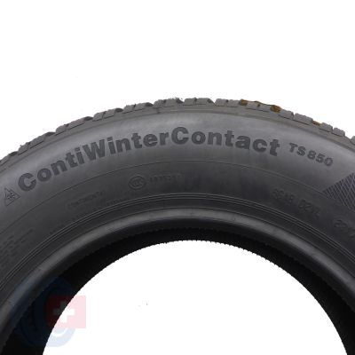 6. Opony 195/65 R14 4x CONTINENTAL 89T ContiWinterContact TS 850 Zimowe 2017 Nieużywane  