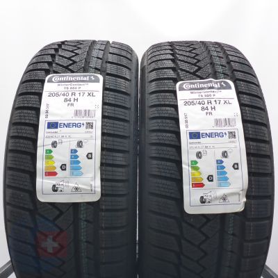 4. Opony 205/40 R17 4x CONTINENTAL 84H XL WinterContact TS 850 P Zimowe 2021