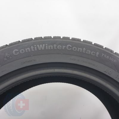 6. Opony 225/50 R18 2x CONTINENTAL 99H XL AO ContiWinterContact TS830P Zimowe 2022 7-8mm