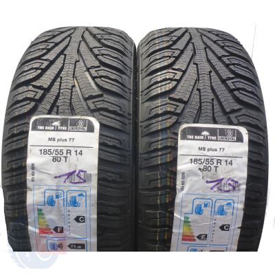 5. 4 x UNIROYAL 185/55 R14 80T MS plus 77  Zima 2015 