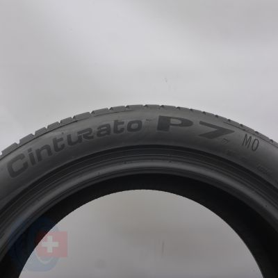 6. Opony 245/45 R18 2x PIRELLI 100Y XL MO Cinturato P7 Letnie 2022 6,2mm