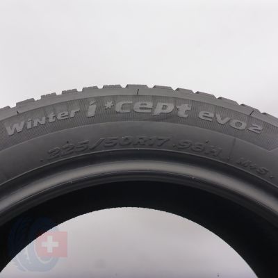 5. Opony 225/50 R17 2x HANKOOK 98H XL Winter I Cept evo2 W320 BMW Zimowe 2023 6,5mm