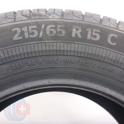 5. Opony 215/65 R15C 2x CONTINENTAL 104/102T VanContact Eco letnie 2022