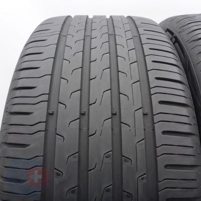 2. Opony 245/45 R18 2x CONTINENTAL 96W EcoContact6 Letnie 2023 5,8-6mm