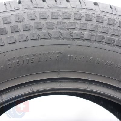 5. Opony 215/75 R16C 4x CONTINENTAL 116/114R VanContact Ultra letnie 2024 8,8-9mm