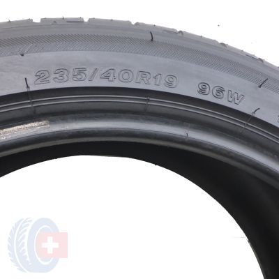 6. 2 x BRIDGESTONE  235/40 R19 96W XL Potenza S001 Lato  6.2mm